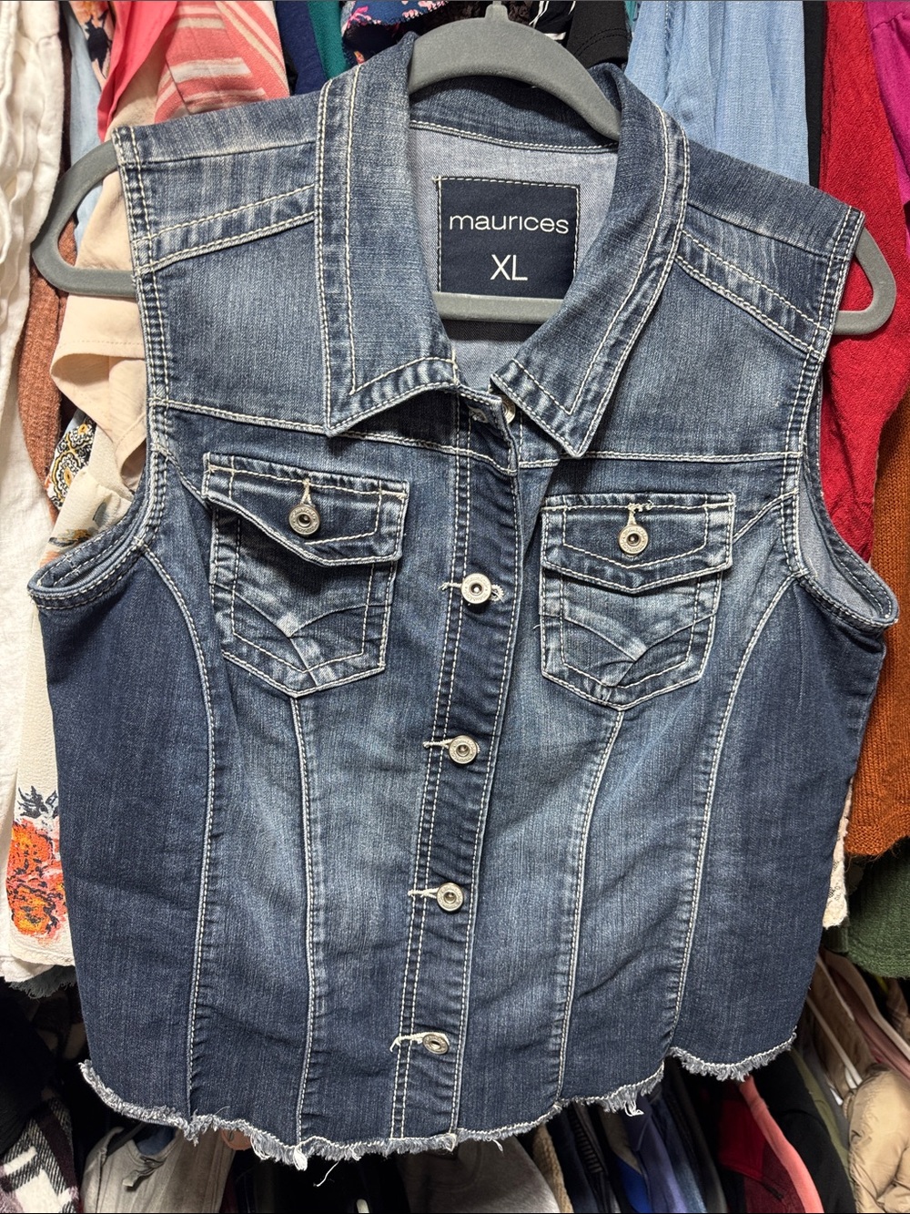 Maurice’s Denim Vest